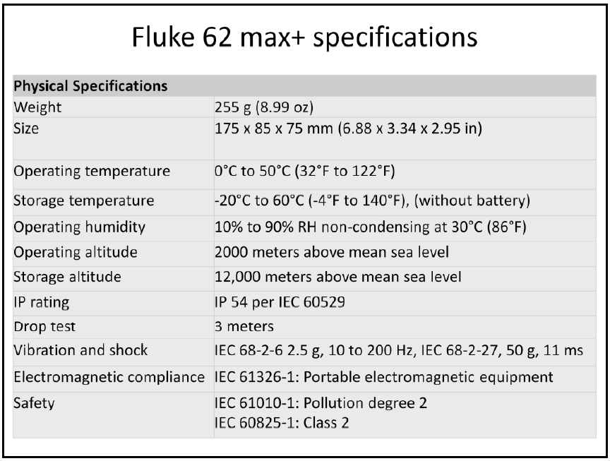 09 Fluke 62+ specifications 2.png