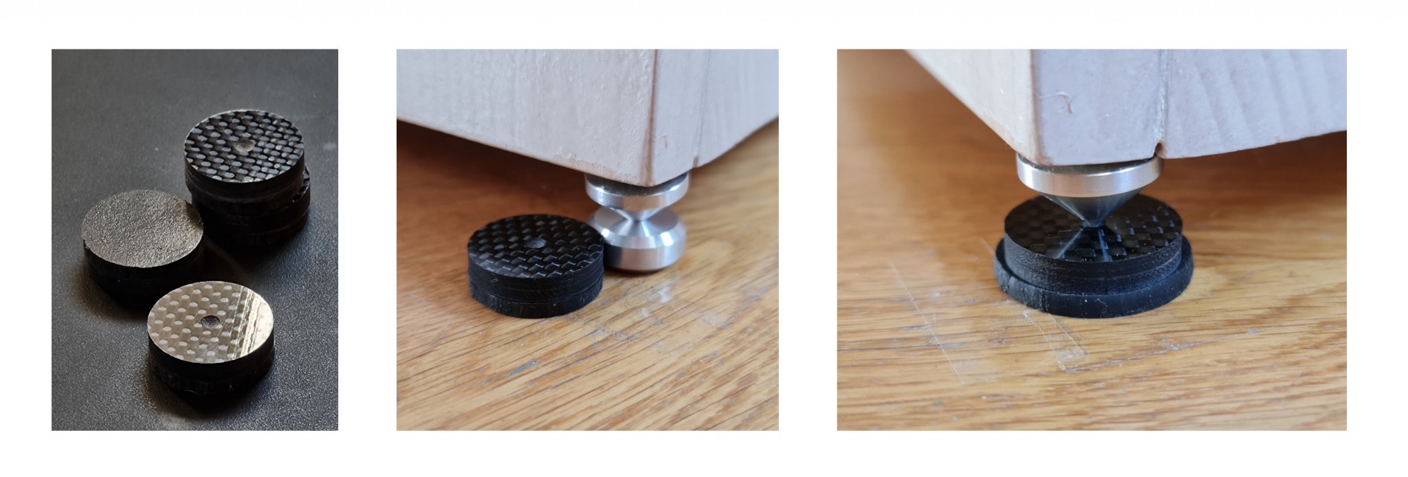 Carbon Fiber + Sorbothane disks speaker feet.jpg